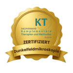 Siegel Zertifiziert Dunkelfeldmikroskopie